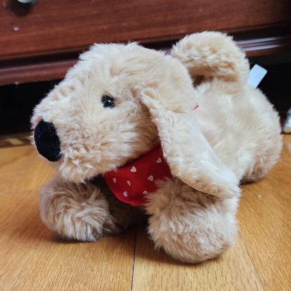 Gund Golden Valentine's Day Puppy Stuffed Animal Toy - Picture 1 of 14
